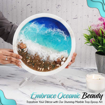 Epoxy Home Decor (Beach White) - Room Decor
