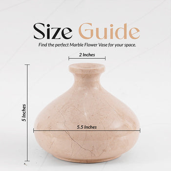Flower Vase 5' - Ideal for Flowers and Vase Decor