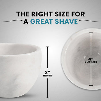 Natural Marble Cream Bowl
