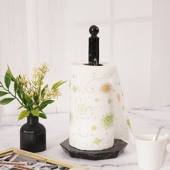 Star Marble Paper Towel Holder for Kitchen Accessories  - Toilet Towel Holder Bathroom Decor