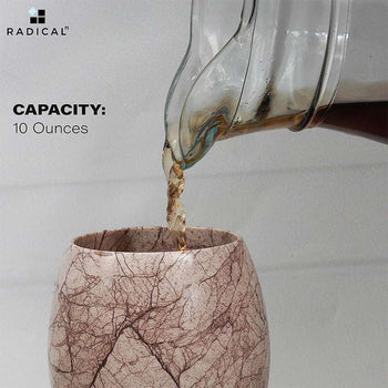 Natural Marble Bar Wine Glasses